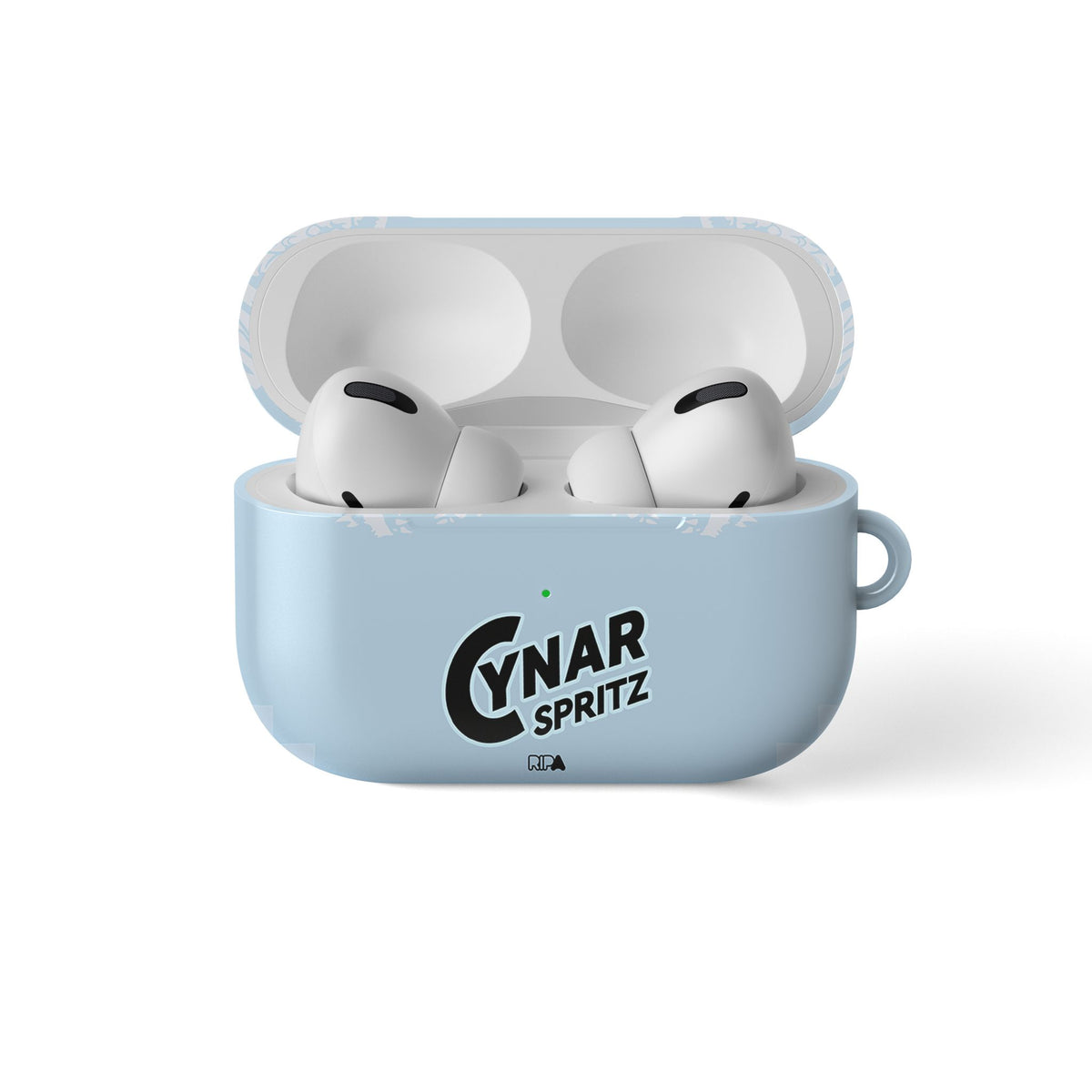 AirPods case with the Venezia 2025-26 Fifth football shirt design by RIPA Football