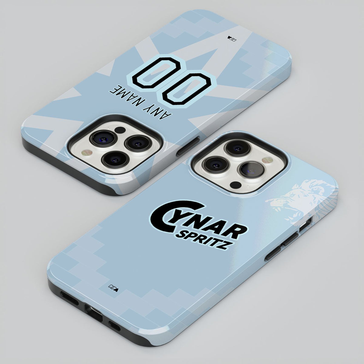 Phone case with the Venezia 2025-26 Fifth football shirt design by RIPA Football