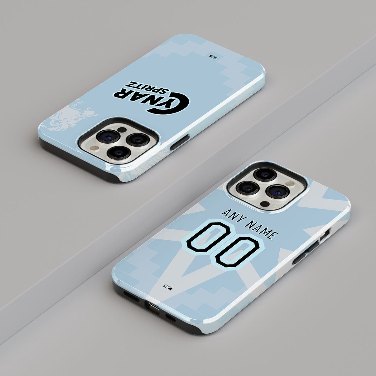 Phone case with the Venezia 2025-26 Fifth football shirt design by RIPA Football