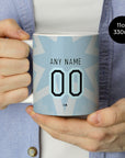 Mug with the Venezia 2025-26 Fifth football shirt design by RIPA Football
