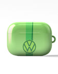 AirPods case with the Wolfsburg 2024-25 Home football shirt design by RIPA Football