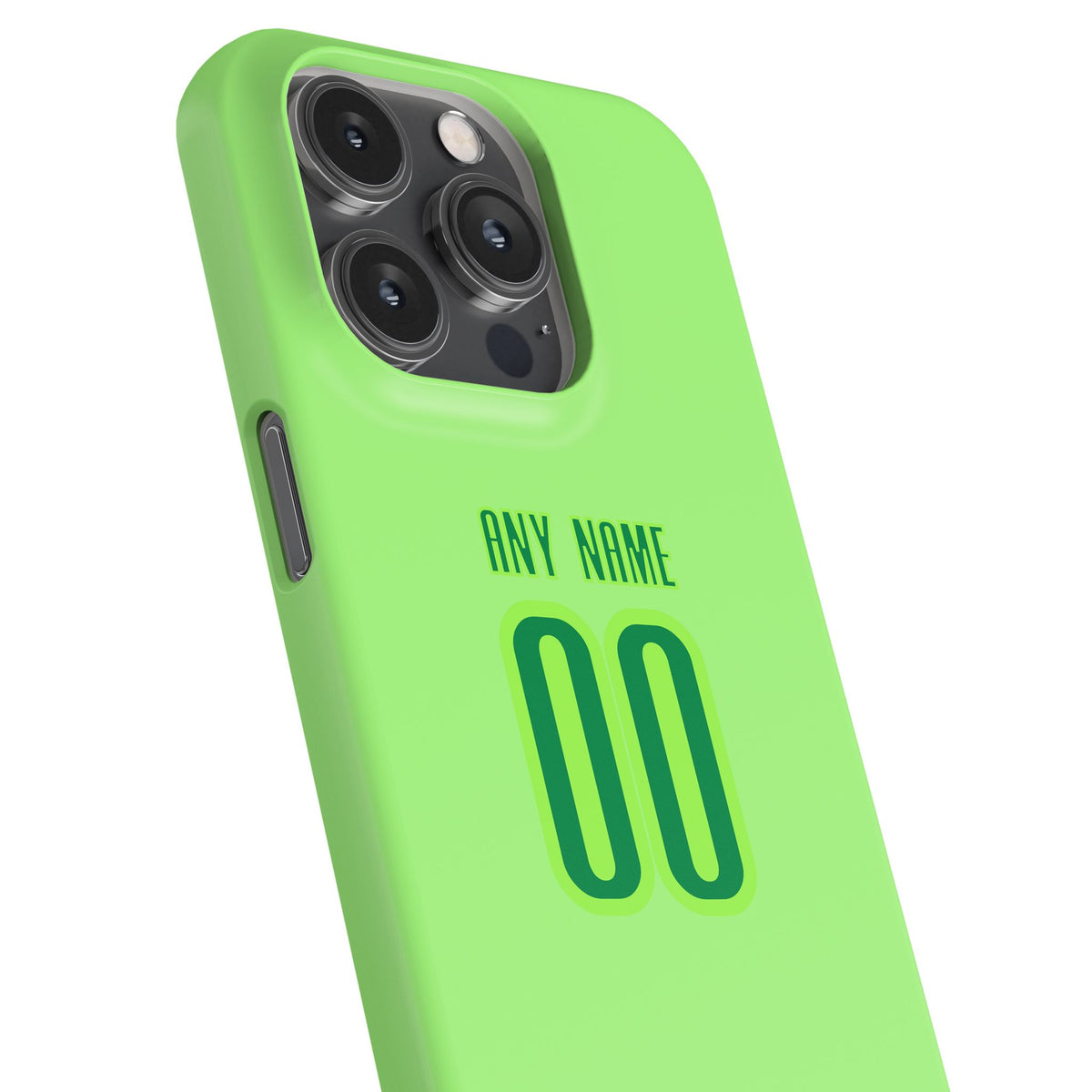 Phone case with the Wolfsburg 2024-25 Home football shirt design by RIPA Football
