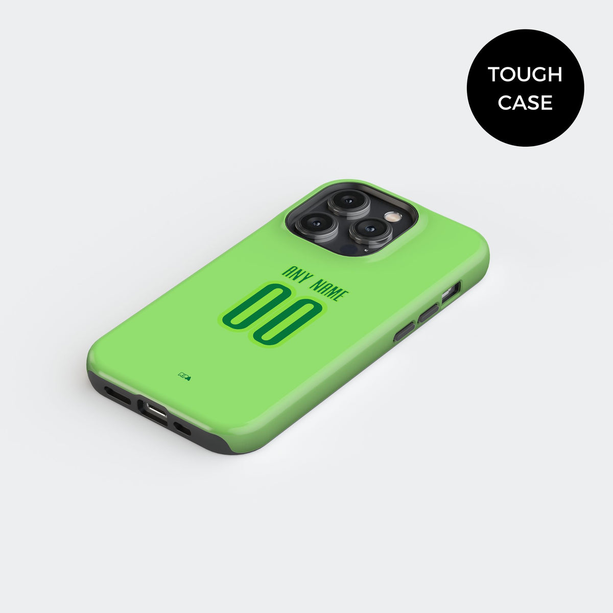 Phone case with the Wolfsburg 2024-25 Home football shirt design by RIPA Football