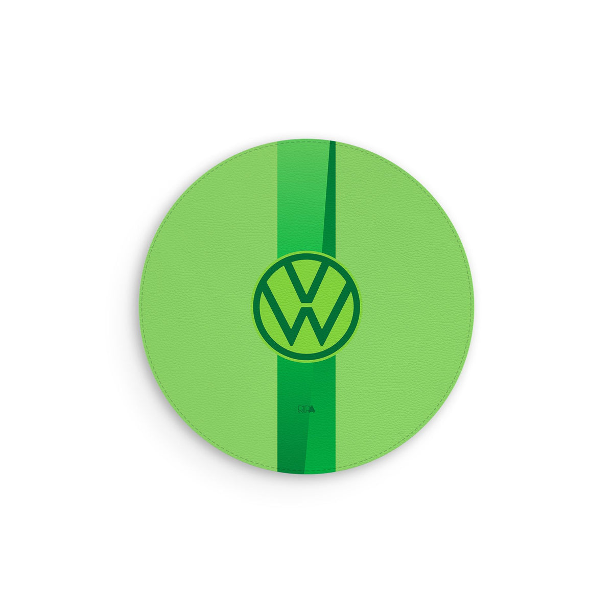 Mouse pad with the Wolfsburg 2024-25 Home football shirt design by RIPA Football