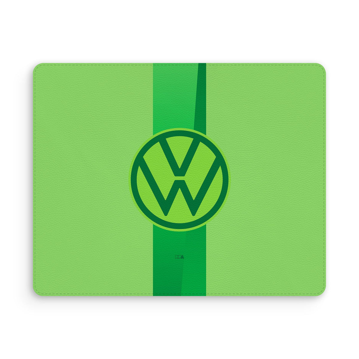 Mouse pad with the Wolfsburg 2024-25 Home football shirt design by RIPA Football