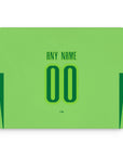 Mouse pad with the Wolfsburg 2024-25 Home football shirt design by RIPA Football