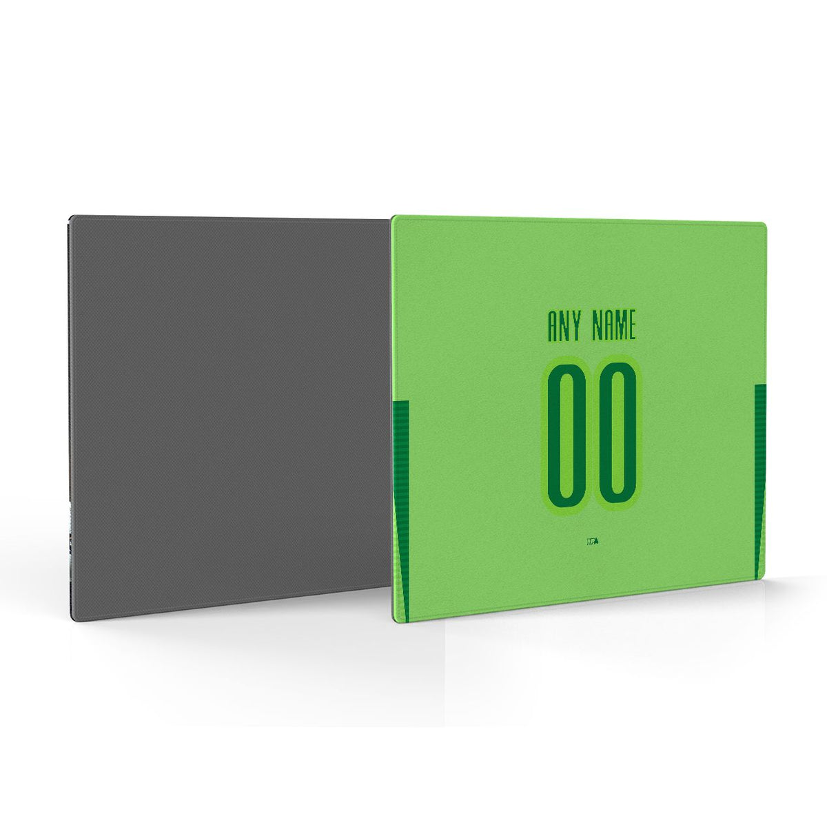 Mouse pad with the Wolfsburg 2024-25 Home football shirt design by RIPA Football