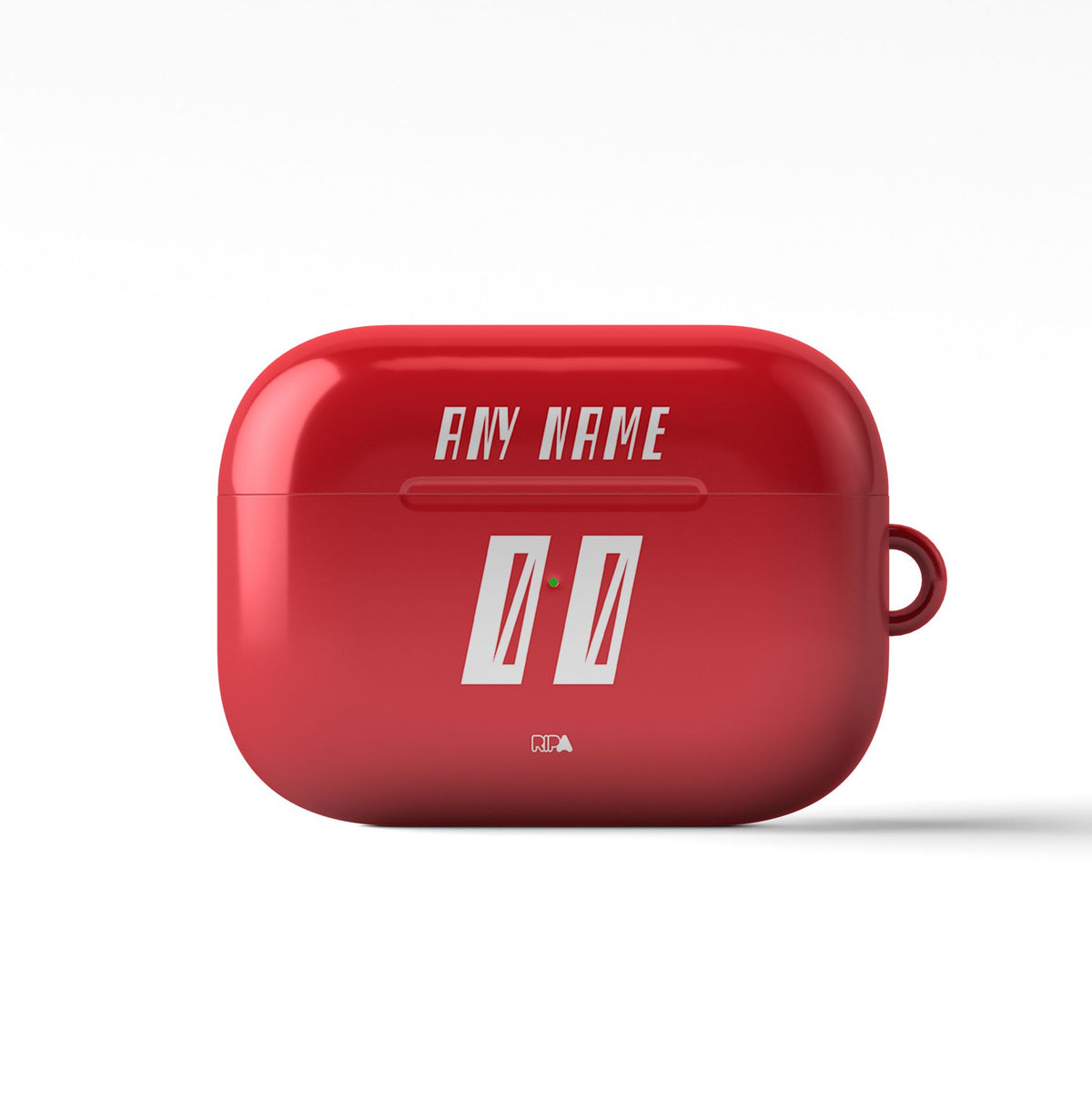 AirPods case with the Wolfsburg 2026-27 Third football shirt design by RIPA Football