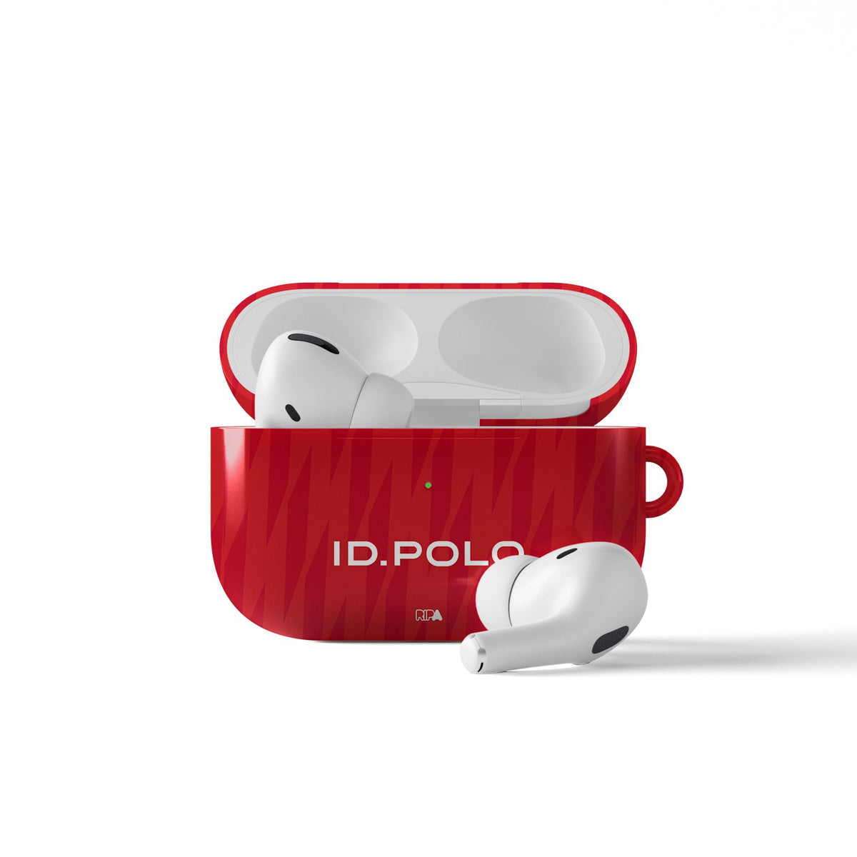 AirPods case with the Wolfsburg 2026-27 Third football shirt design by RIPA Football