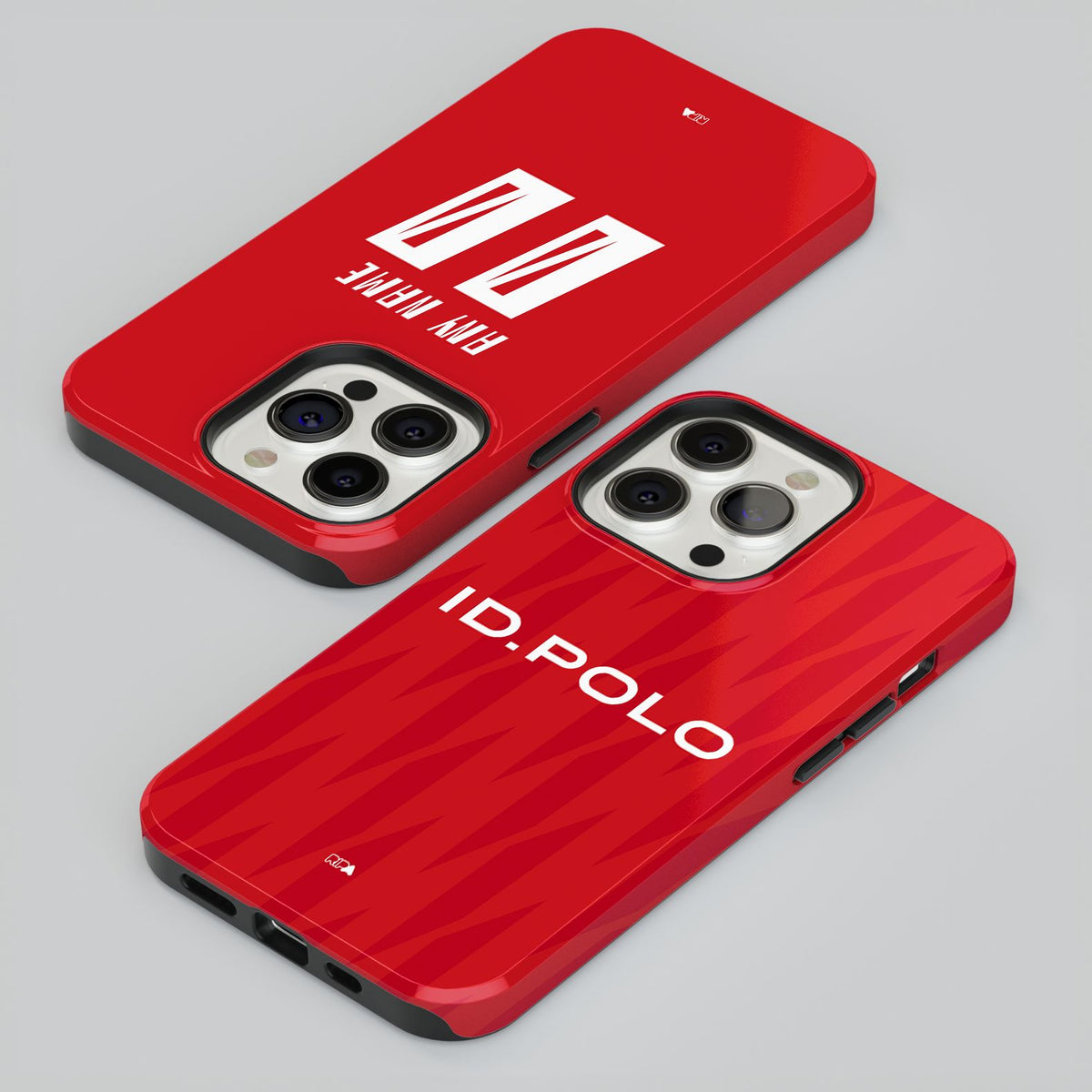 Phone case with the Wolfsburg 2026-27 Third football shirt design by RIPA Football