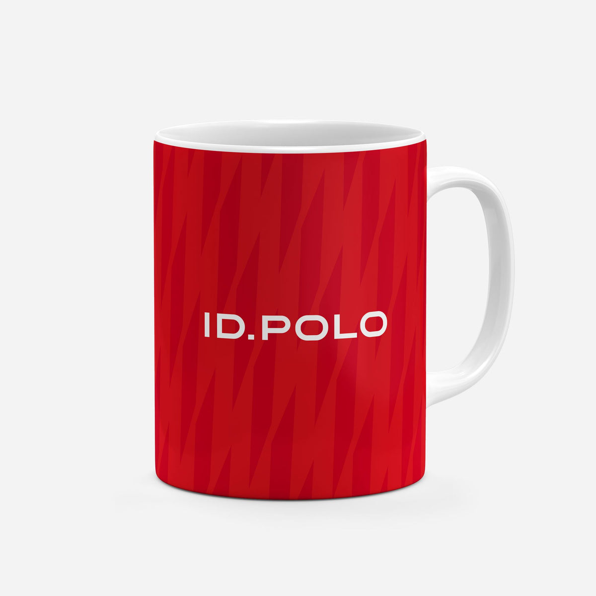 Mug with the Wolfsburg 2026-27 Third football shirt design by RIPA Football