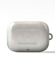 AirPods case with the Werder Bremen 2024-25 Away football shirt design by RIPA Football