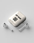 AirPods case with the Werder Bremen 2024-25 Away football shirt design by RIPA Football