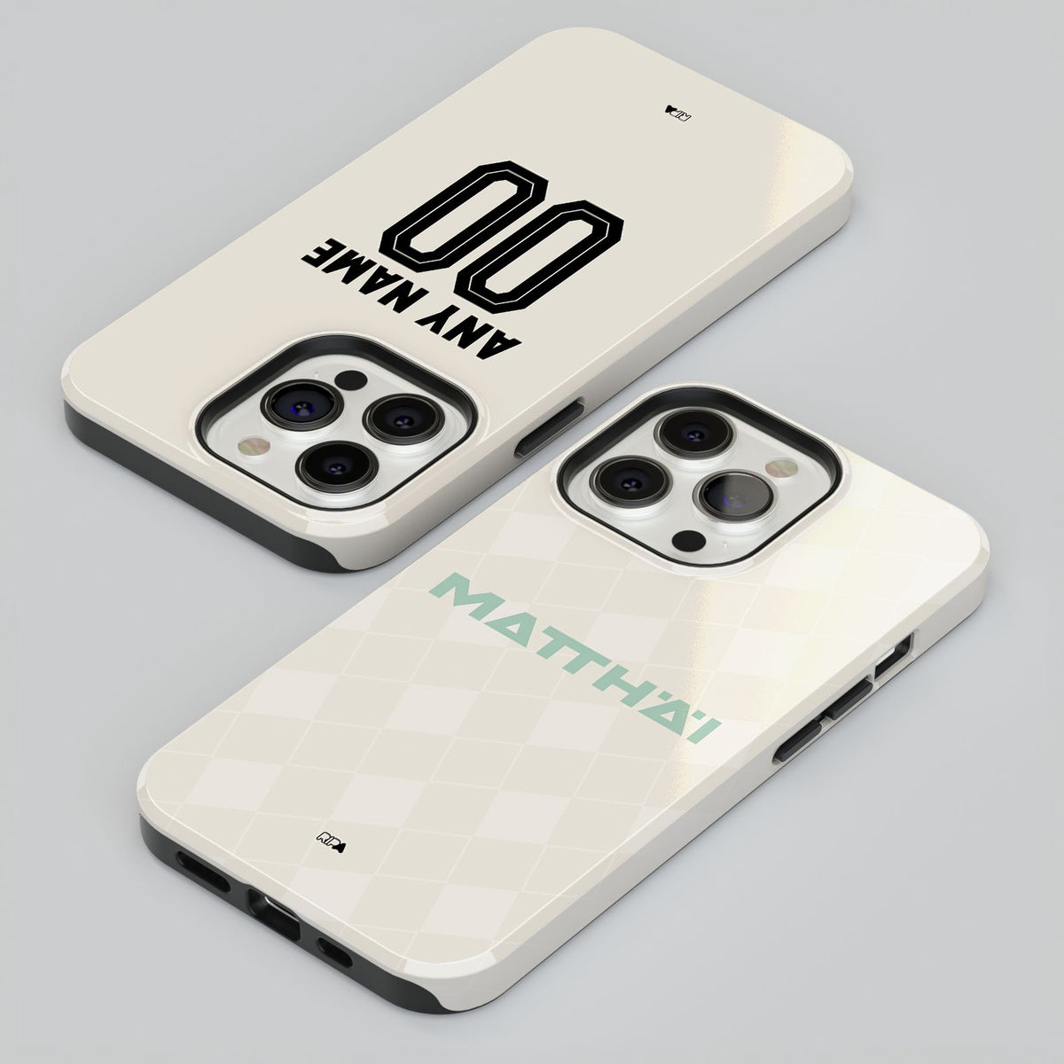Phone case with the Werder Bremen 2024-25 Away football shirt design by RIPA Football
