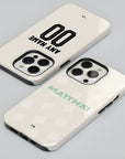 Phone case with the Werder Bremen 2024-25 Away football shirt design by RIPA Football