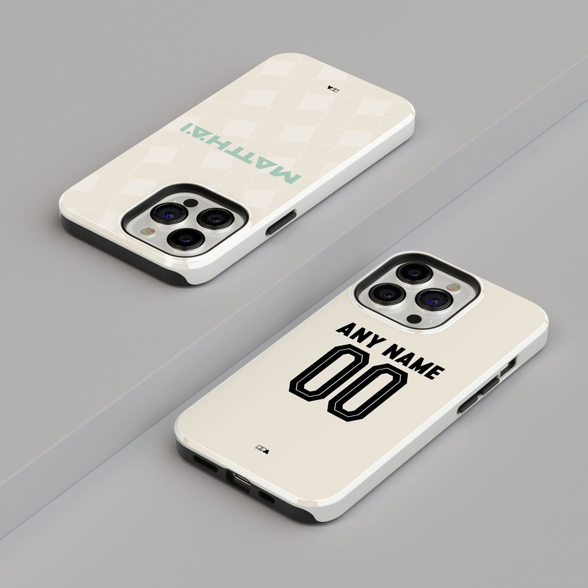 Phone case with the Werder Bremen 2024-25 Away football shirt design by RIPA Football