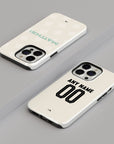 Phone case with the Werder Bremen 2024-25 Away football shirt design by RIPA Football