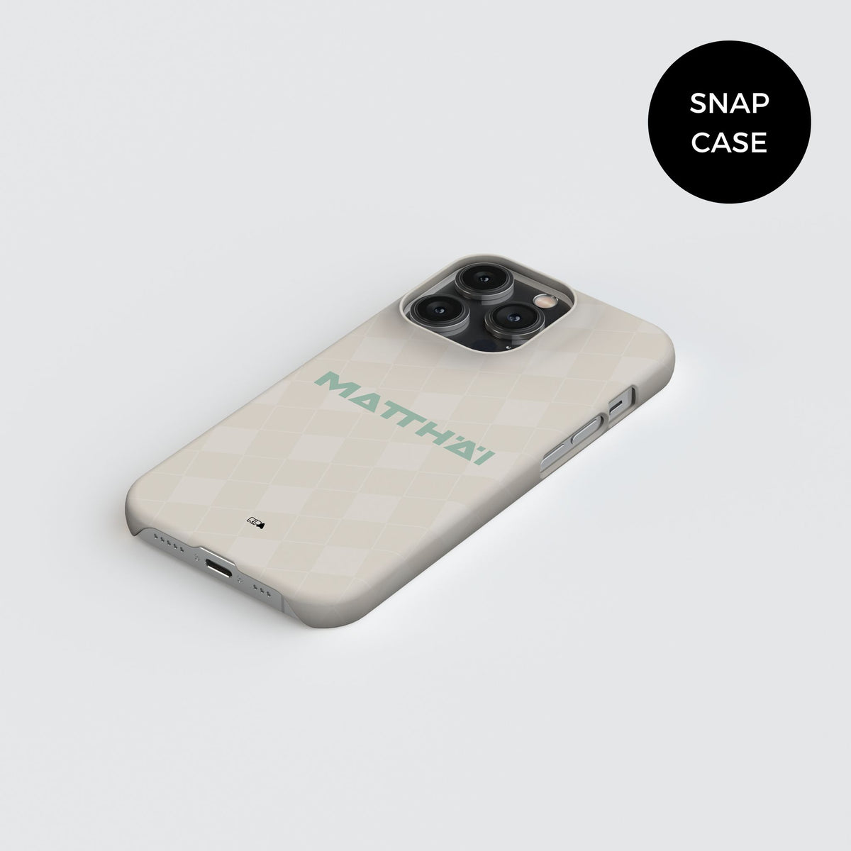 Phone case with the Werder Bremen 2024-25 Away football shirt design by RIPA Football