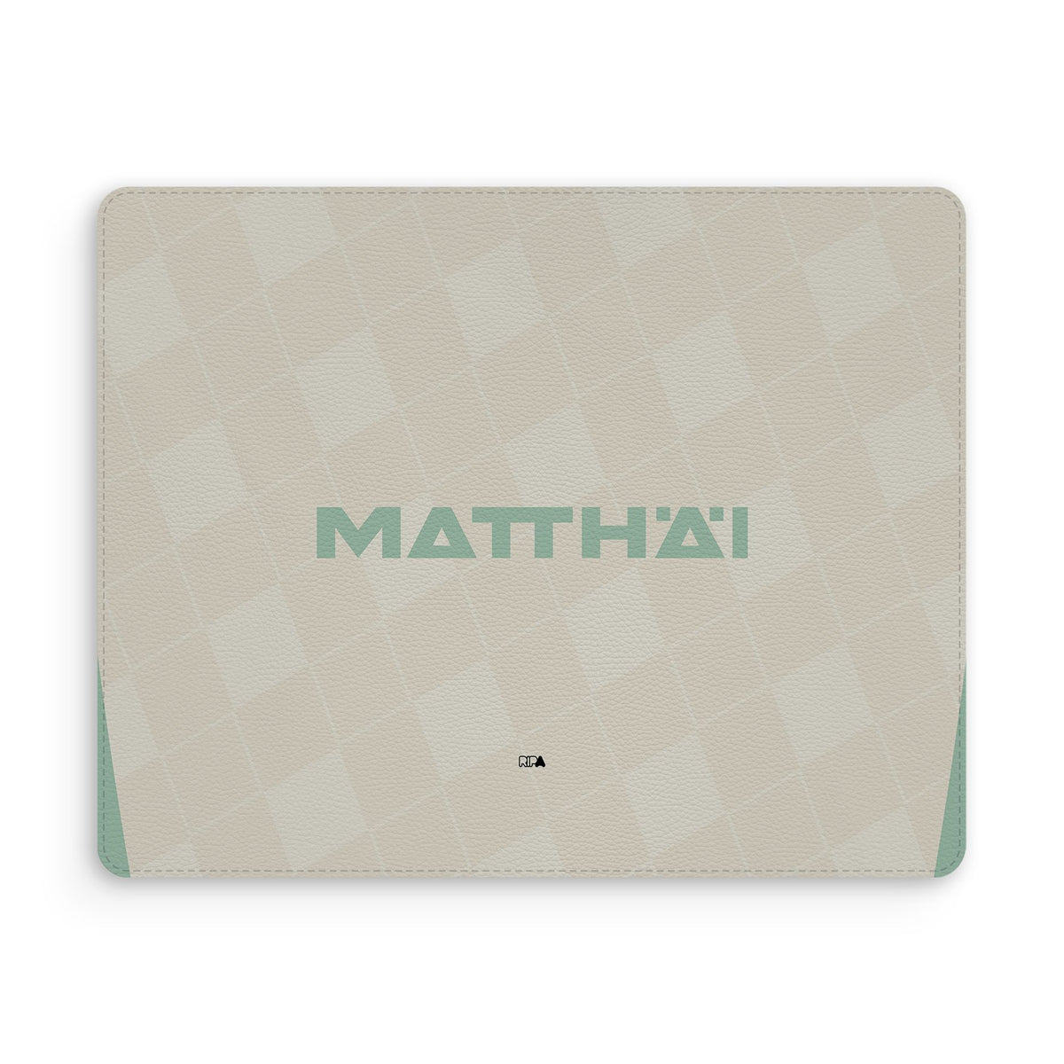 Mouse pad with the Werder Bremen 2024-25 Away football shirt design by RIPA Football