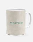 Mug with the Werder Bremen 2024-25 Away football shirt design by RIPA Football