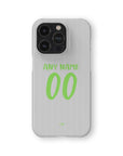 Phone case with the Werder Bremen 2025-26 Third football shirt design by RIPA Football