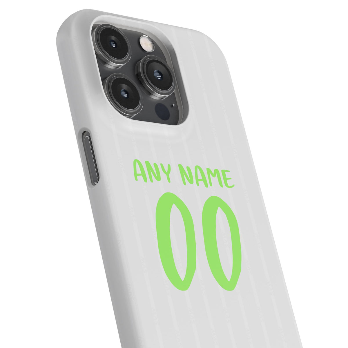 Phone case with the Werder Bremen 2025-26 Third football shirt design by RIPA Football