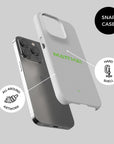 Phone case with the Werder Bremen 2025-26 Third football shirt design by RIPA Football
