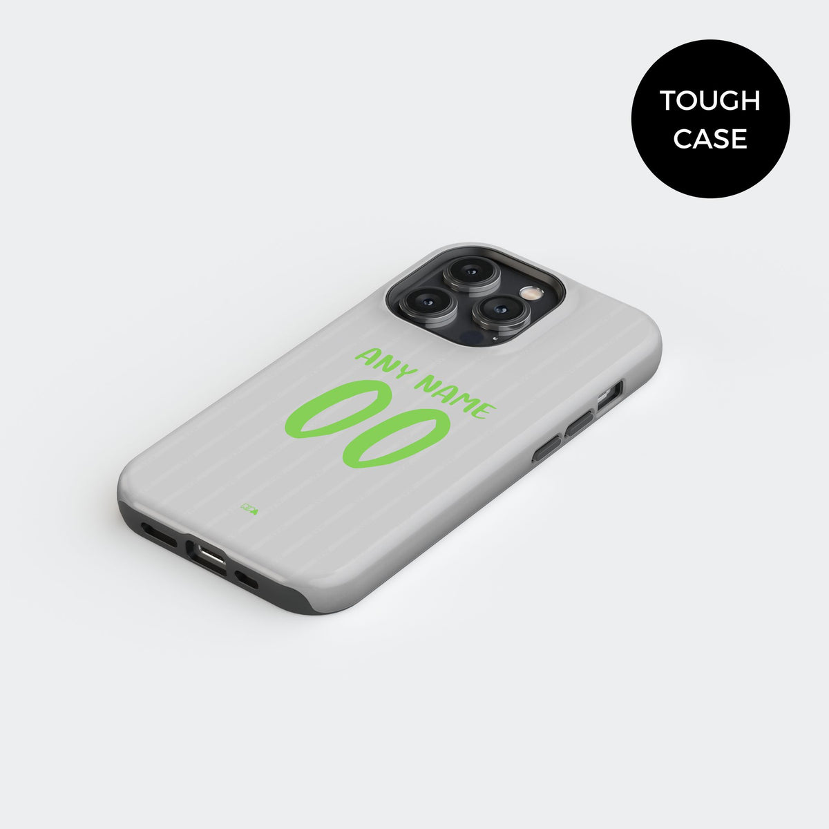 Phone case with the Werder Bremen 2025-26 Third football shirt design by RIPA Football