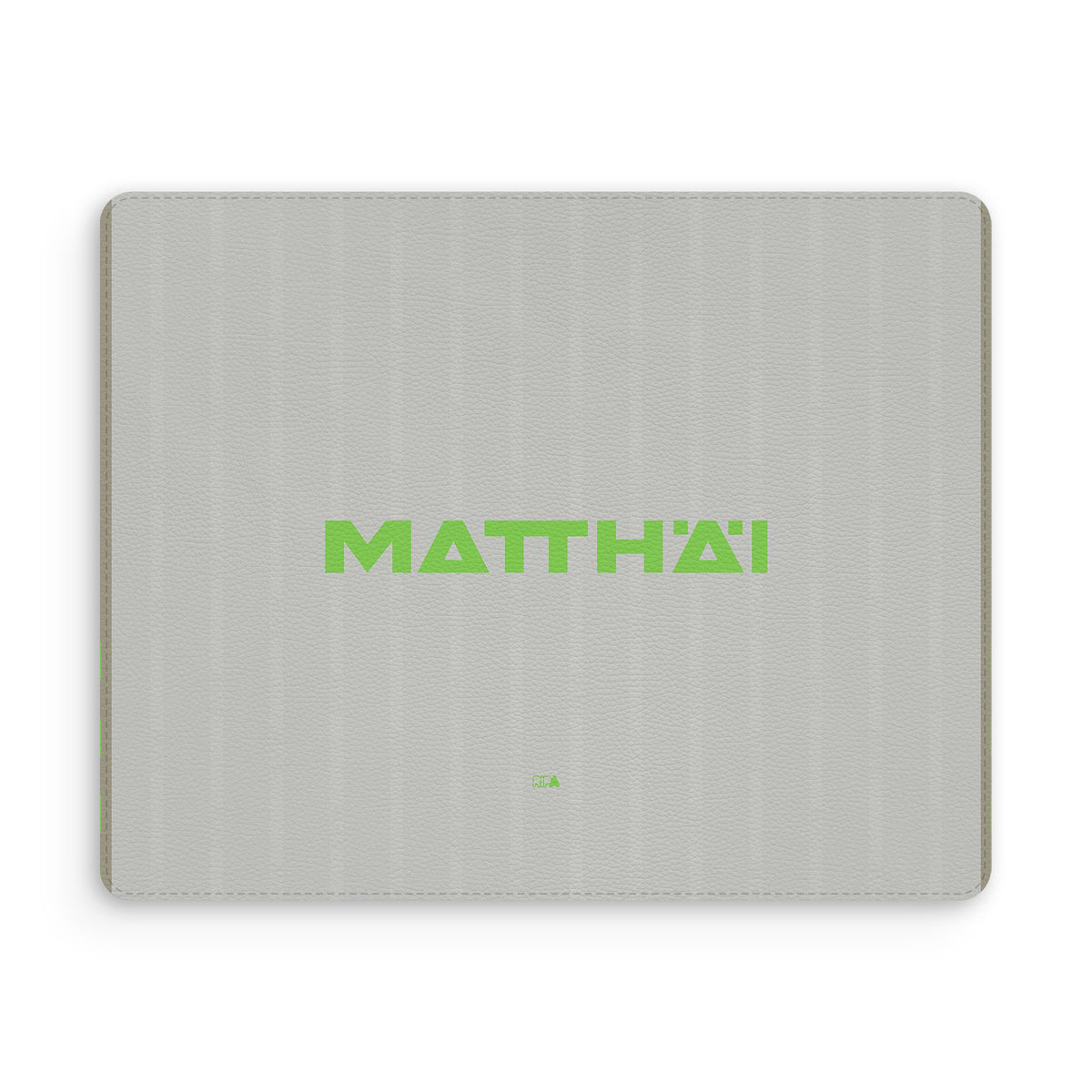 Mouse pad with the Werder Bremen 2025-26 Third football shirt design by RIPA Football