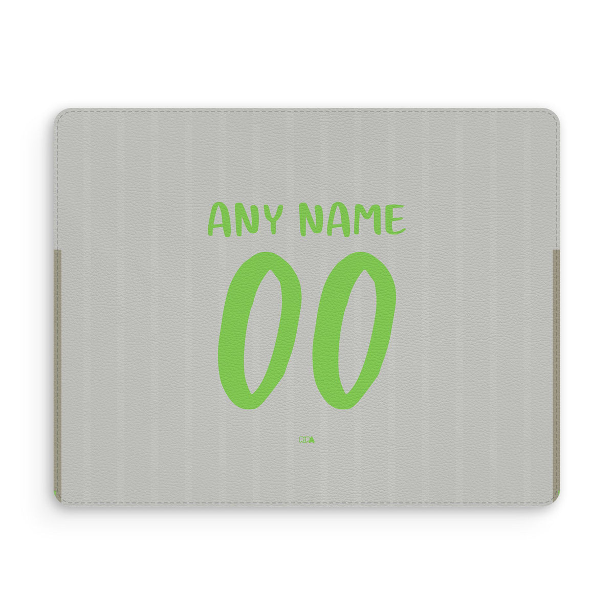 Mouse pad with the Werder Bremen 2025-26 Third football shirt design by RIPA Football