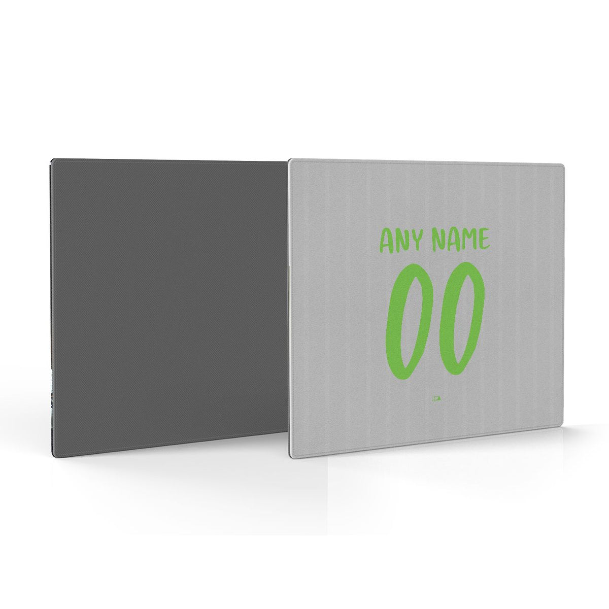Mouse pad with the Werder Bremen 2025-26 Third football shirt design by RIPA Football