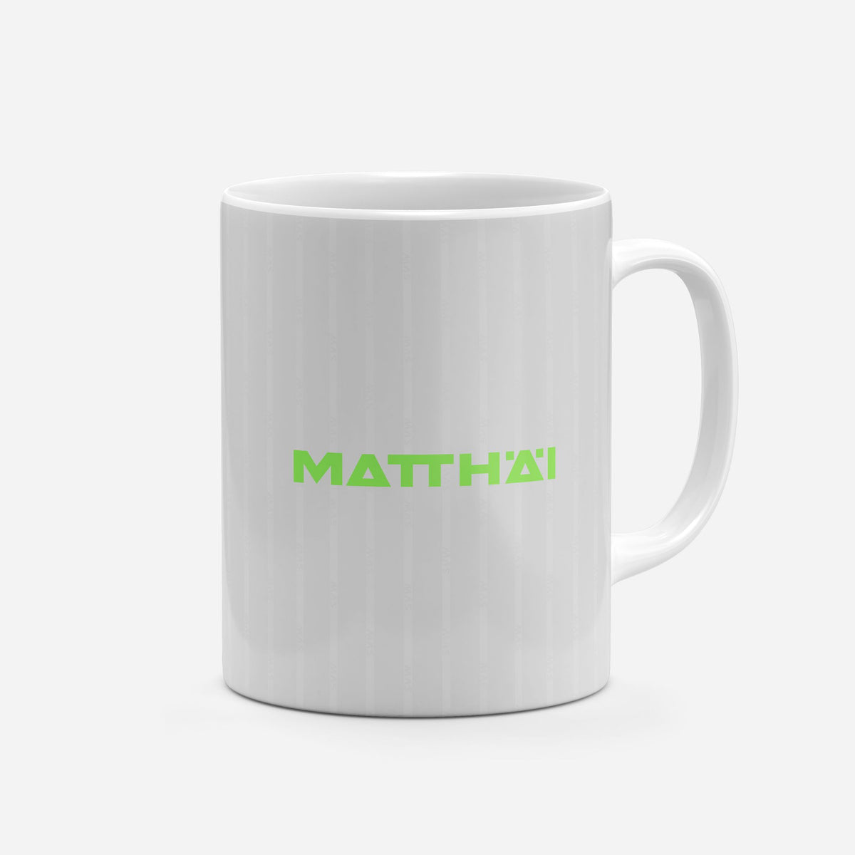 Mug with the Werder Bremen 2025-26 Third football shirt design by RIPA Football