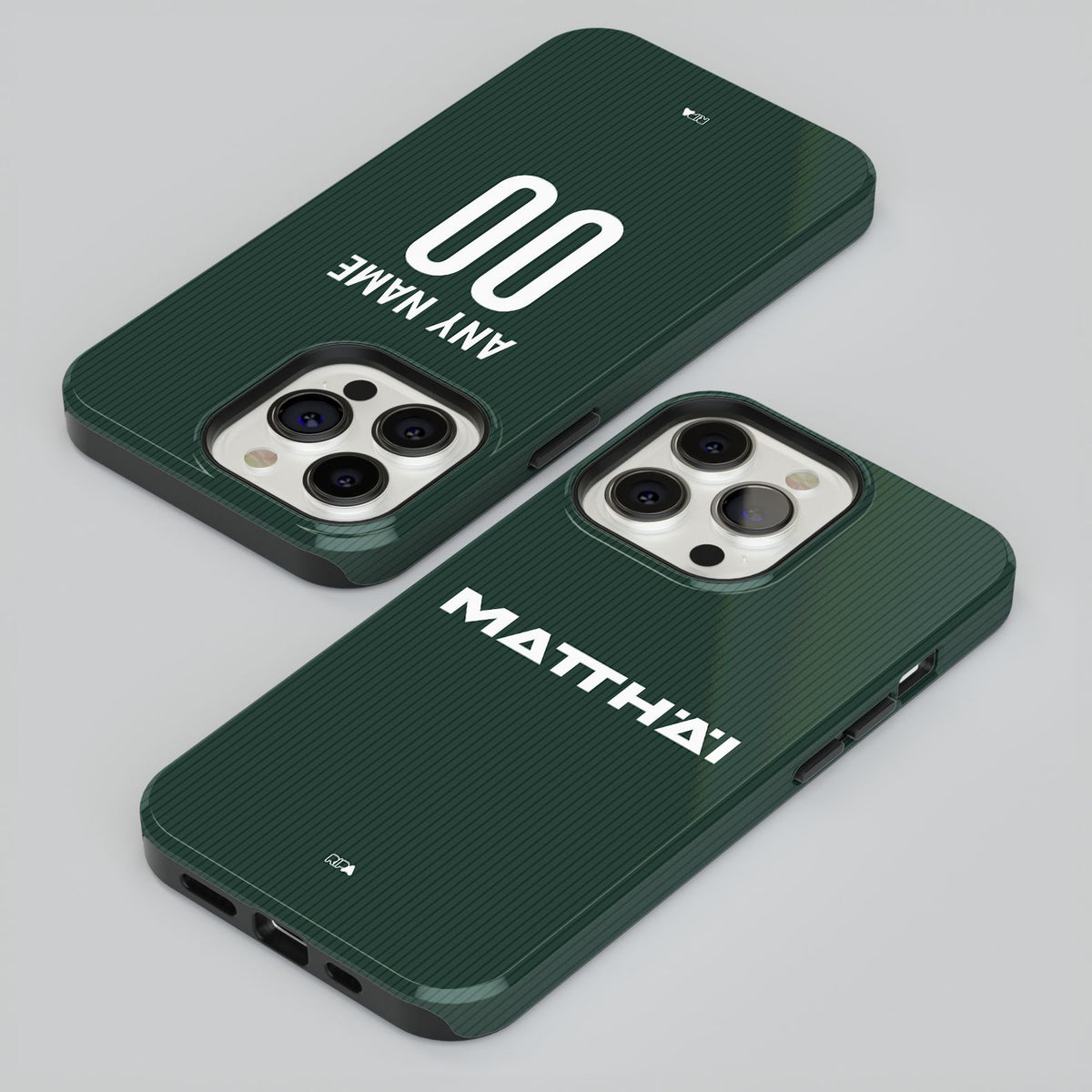Phone case with the Werder Bremen 2026-27 Away football shirt design by RIPA Football