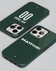 Phone case with the Werder Bremen 2026-27 Away football shirt design by RIPA Football