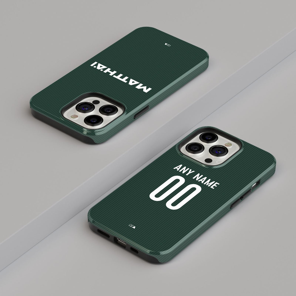 Phone case with the Werder Bremen 2026-27 Away football shirt design by RIPA Football