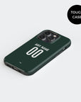 Phone case with the Werder Bremen 2026-27 Away football shirt design by RIPA Football
