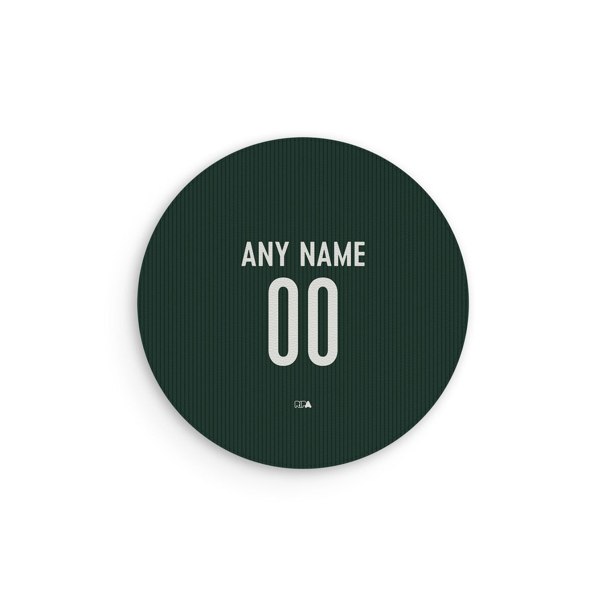 Mouse pad with the Werder Bremen 2026-27 Away football shirt design by RIPA Football