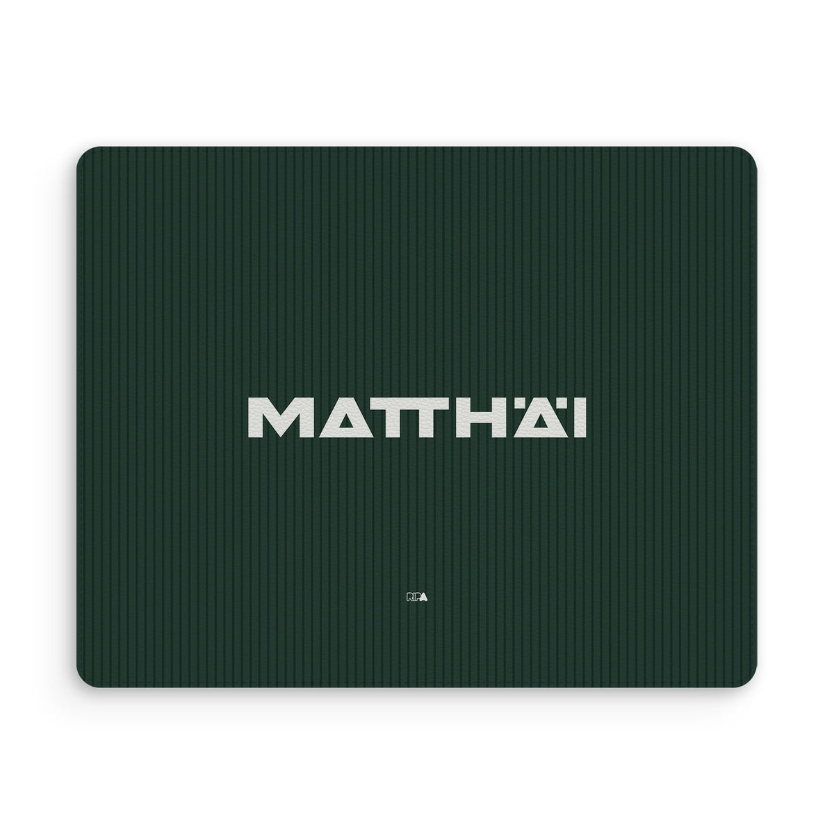 Mouse pad with the Werder Bremen 2026-27 Away football shirt design by RIPA Football