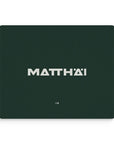 Mouse pad with the Werder Bremen 2026-27 Away football shirt design by RIPA Football