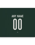 Mouse pad with the Werder Bremen 2026-27 Away football shirt design by RIPA Football