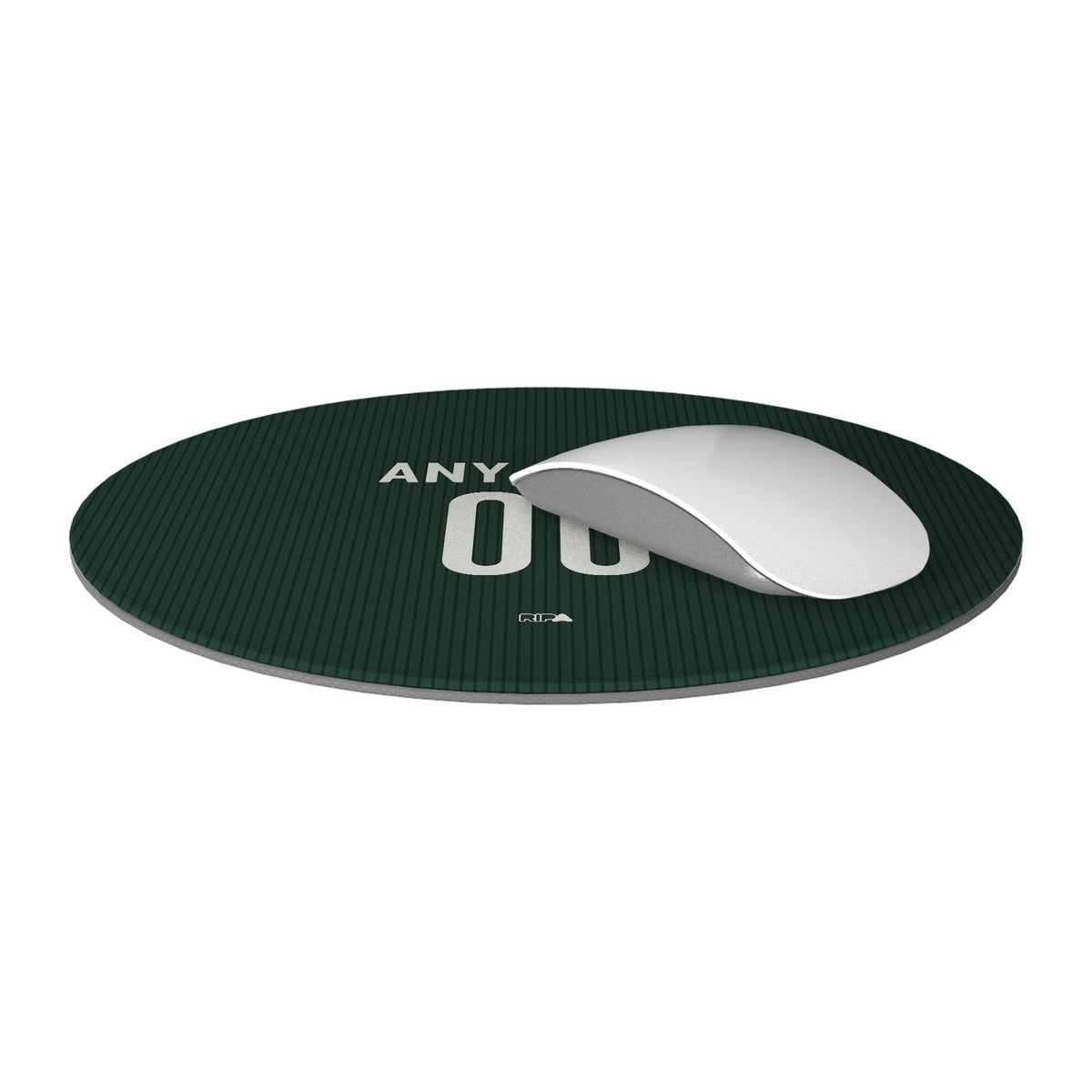 Mouse pad with the Werder Bremen 2026-27 Away football shirt design by RIPA Football
