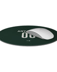 Mouse pad with the Werder Bremen 2026-27 Away football shirt design by RIPA Football