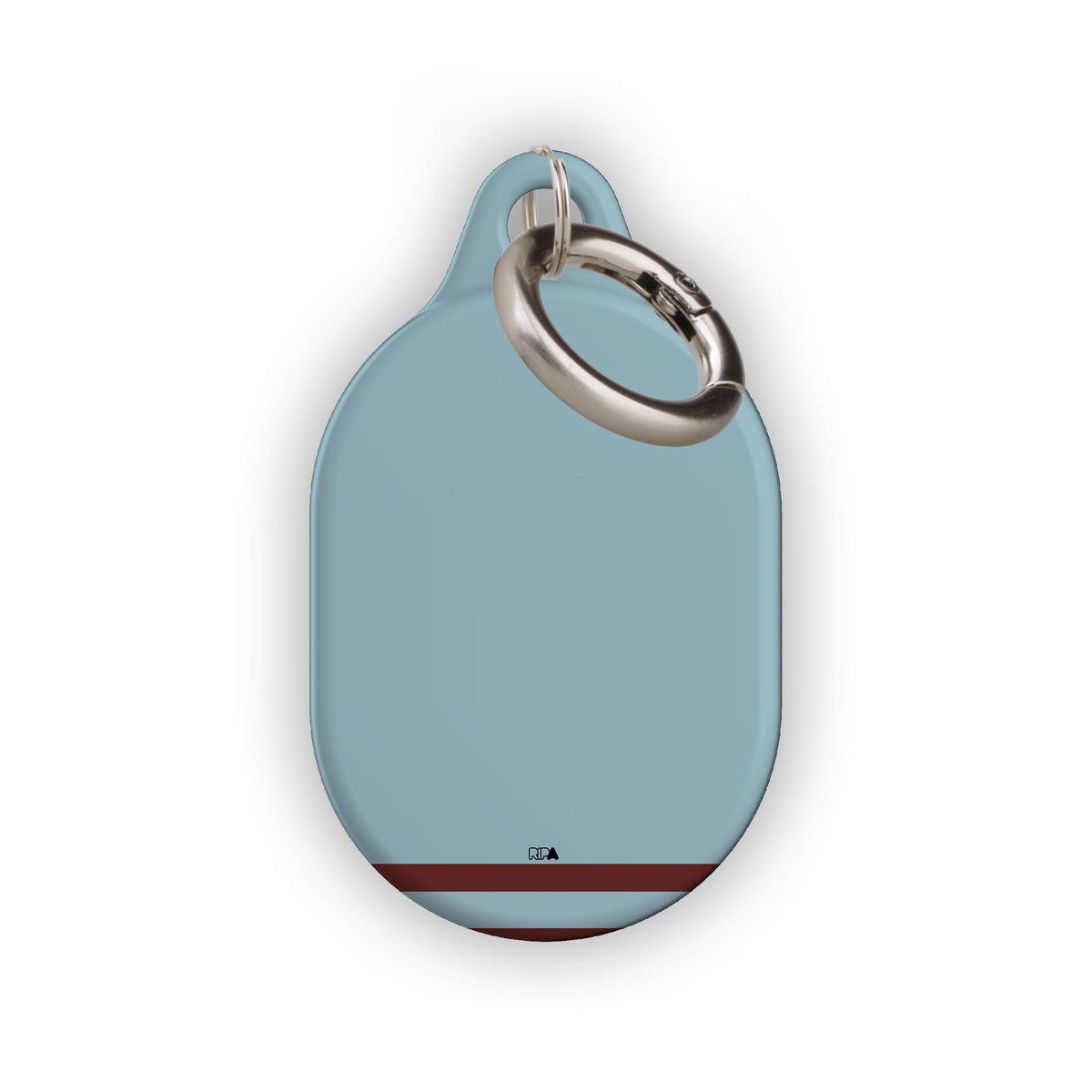 AirTag holder with the West Ham United 2024-25 Home football shirt design by RIPA Football