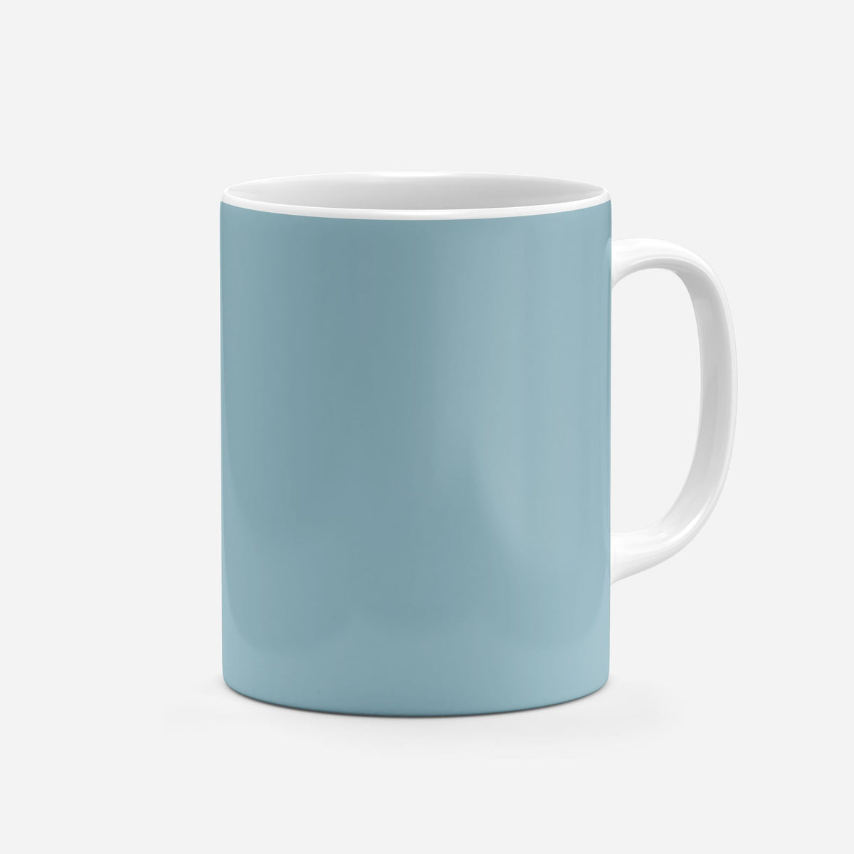 Mug with the West Ham United 2024-25 Home football shirt design by RIPA Football