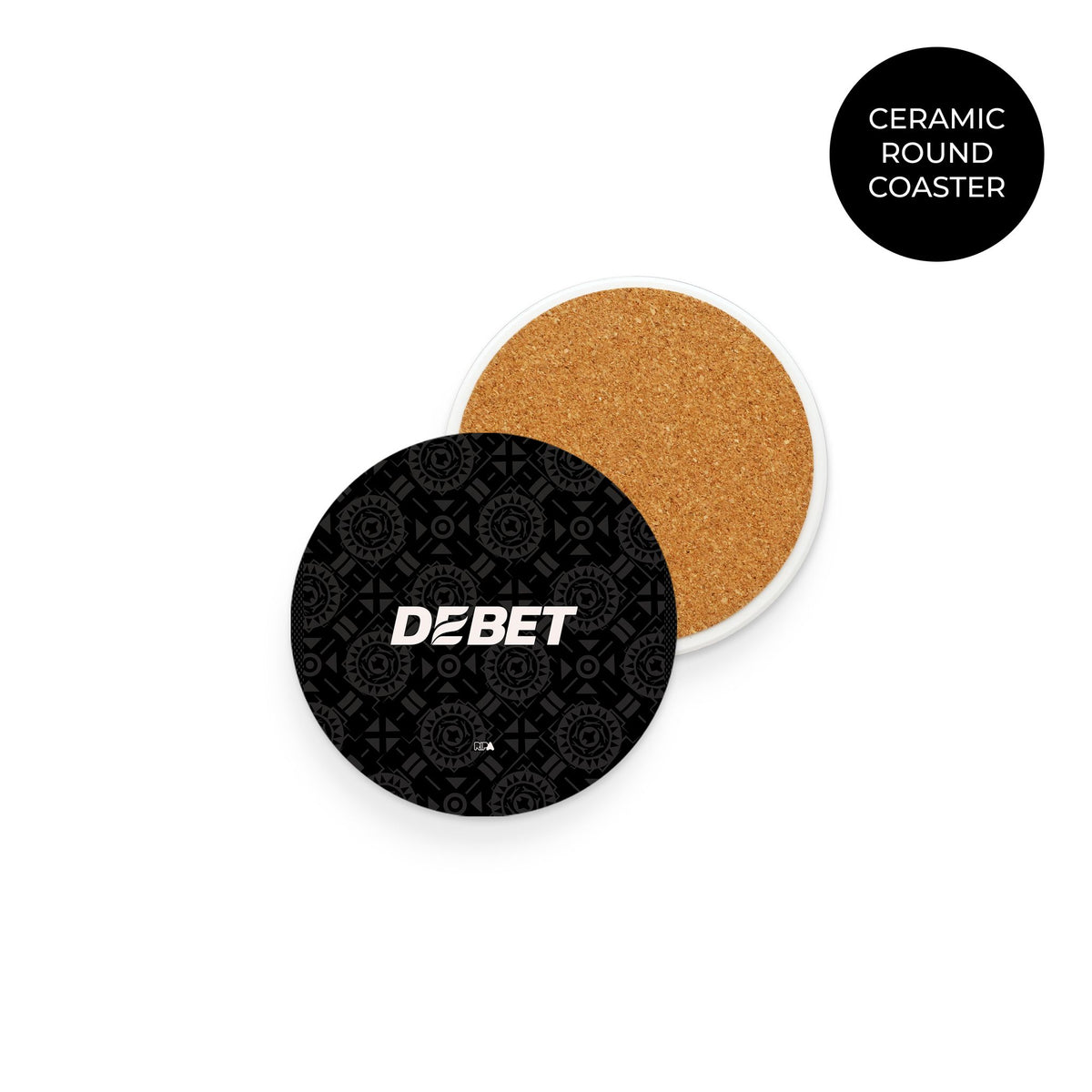 Coaster with the Wolverhampton 2025-26 Goalkeeper football shirt design by RIPA Football