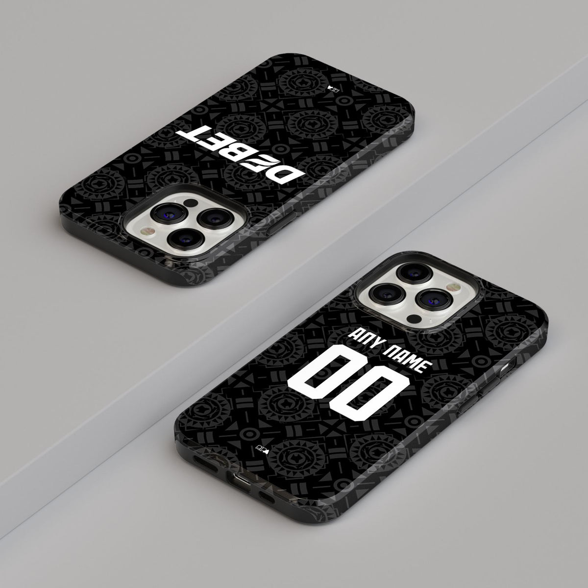 Phone case with the Wolverhampton 2025-26 Goalkeeper football shirt design by RIPA Football