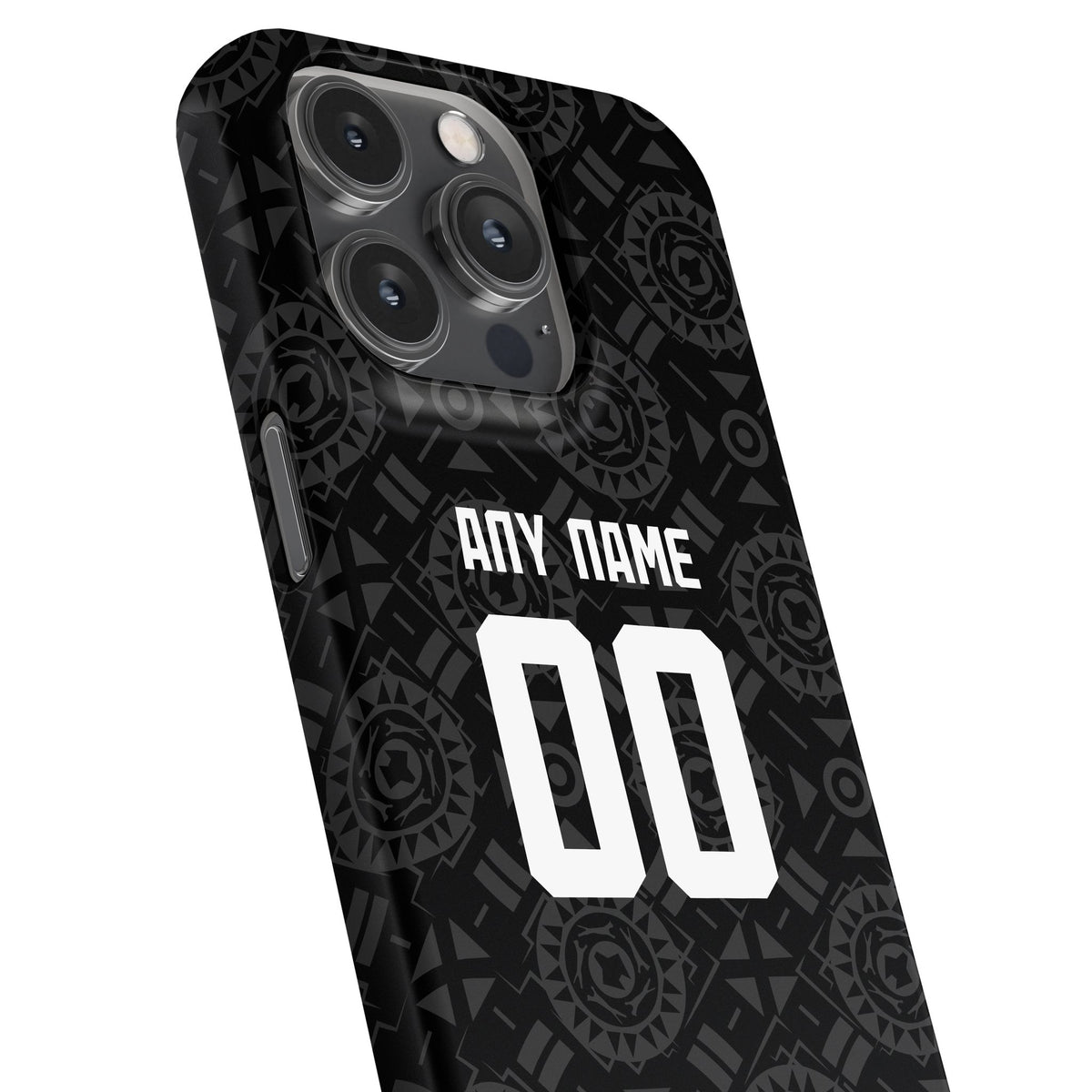 Phone case with the Wolverhampton 2025-26 Goalkeeper football shirt design by RIPA Football