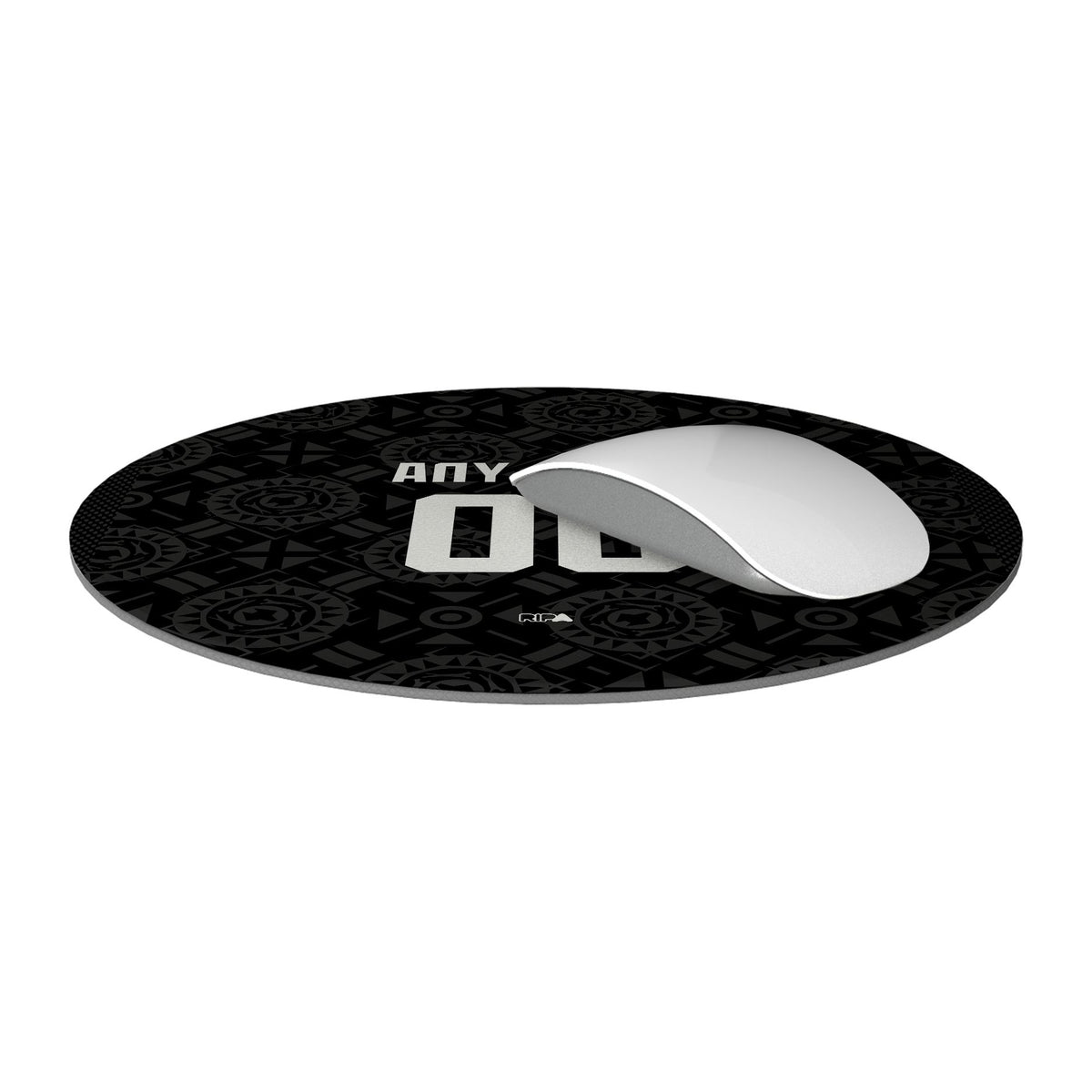 Mouse pad with the Wolverhampton 2025-26 Goalkeeper football shirt design by RIPA Football