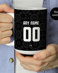 Mug with the Wolverhampton 2025-26 Goalkeeper football shirt design by RIPA Football