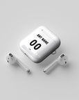 AirPods case with the Wrexham 2025-26 Third football shirt design by RIPA Football